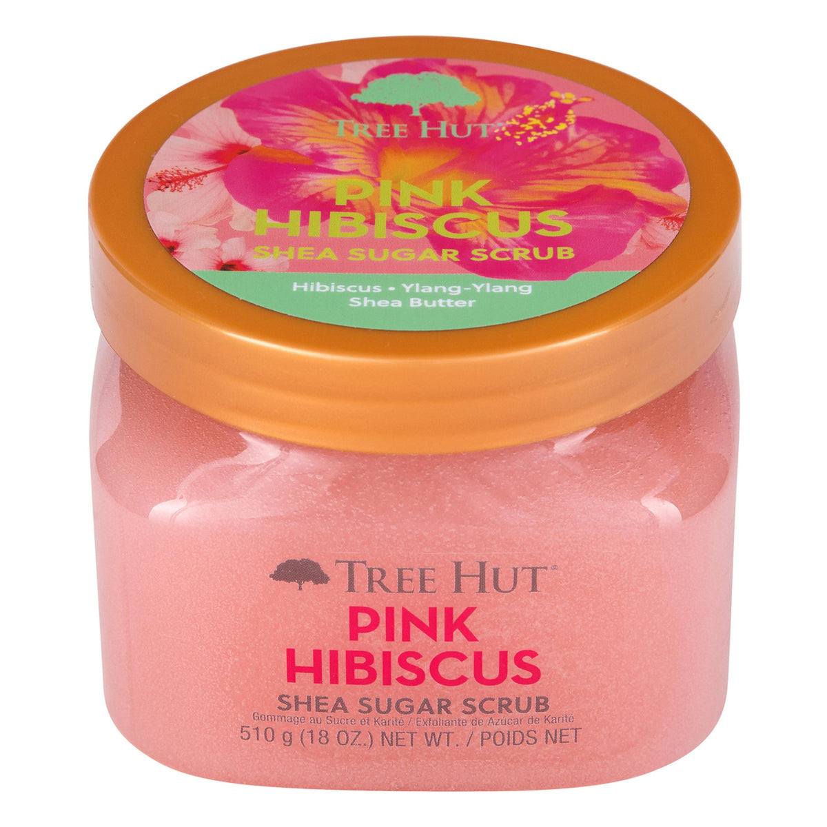 Tree Hut Pink Hibiscus Shea Sugar Scrub Körperpeeling – 510 g