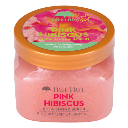 Tree Hut Pink Hibiscus Shea Sugar Scrub Körperpeeling – 510 g