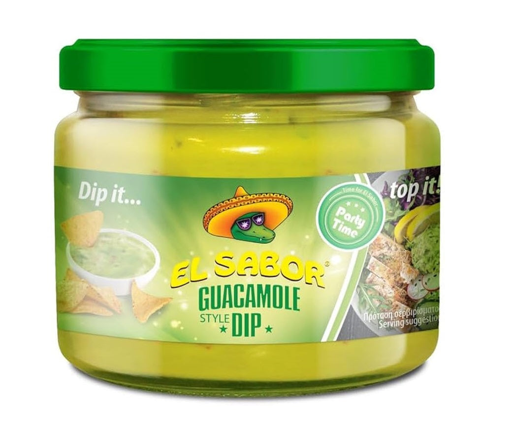 El Sabor Guacamole Style Dip 300g