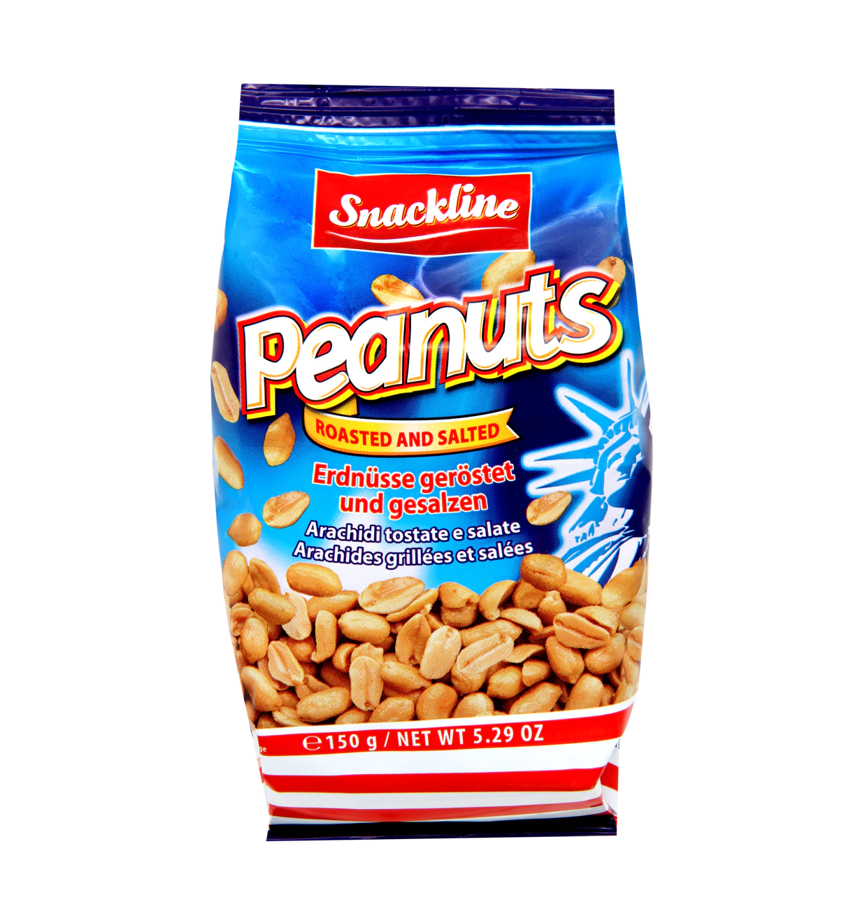 Erdnüsse geröstet und gesalzen 150g