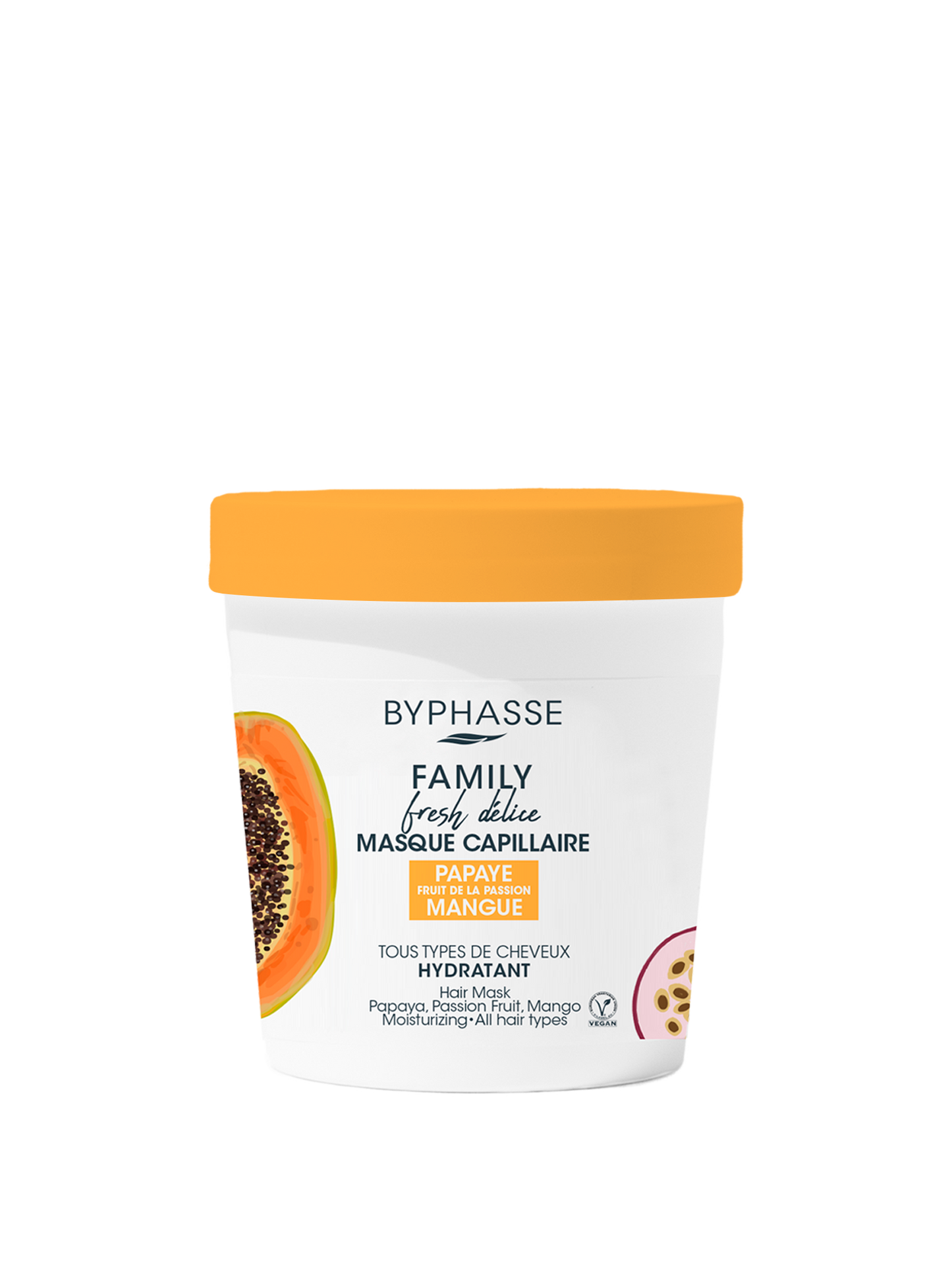 BYPHASSE BYPHASSE Family Fresh Delice Haarmaske für alle Haartypen 250 ml Kosmetik
