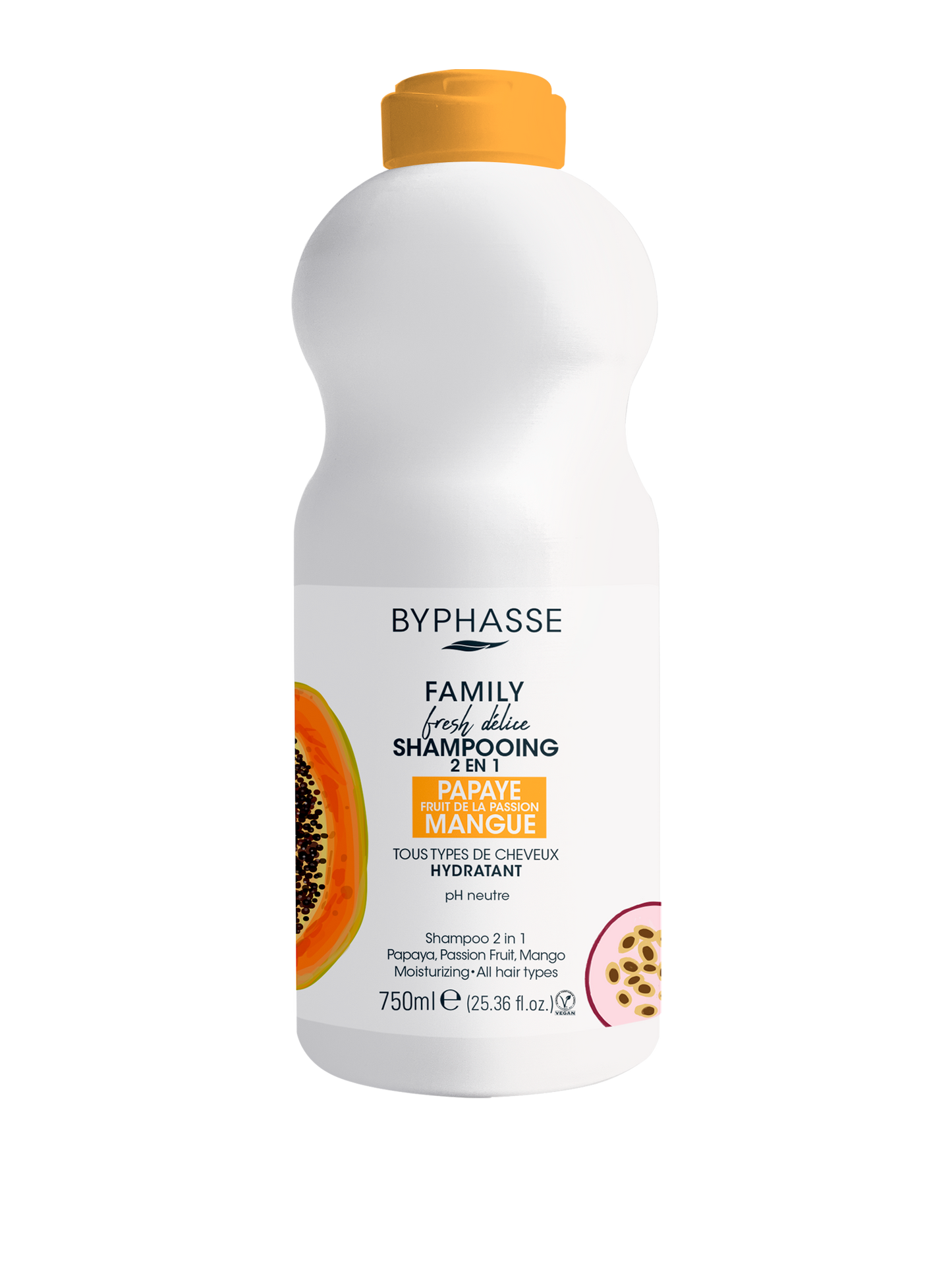 BYPHASSE BYPHASSE Family Fresh Delice 2-in-1 Shampoo 750 ml Kosmetik