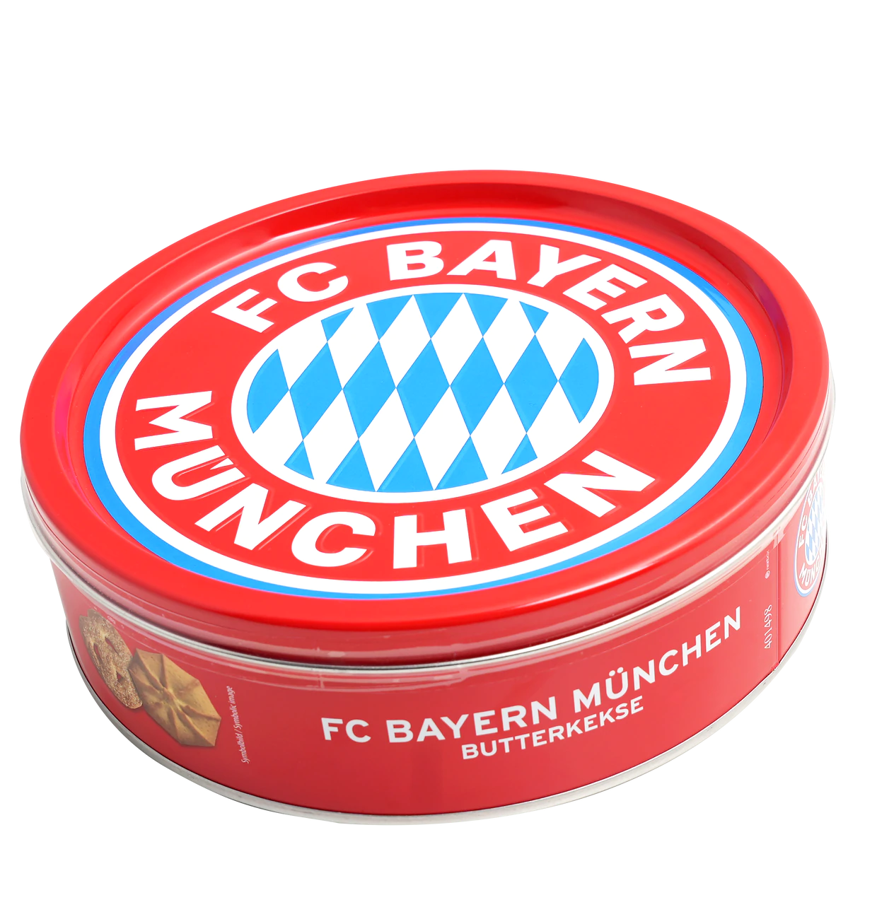 FC Bayern München Butter Cookies 340g Feine Kekse in der Metallbox