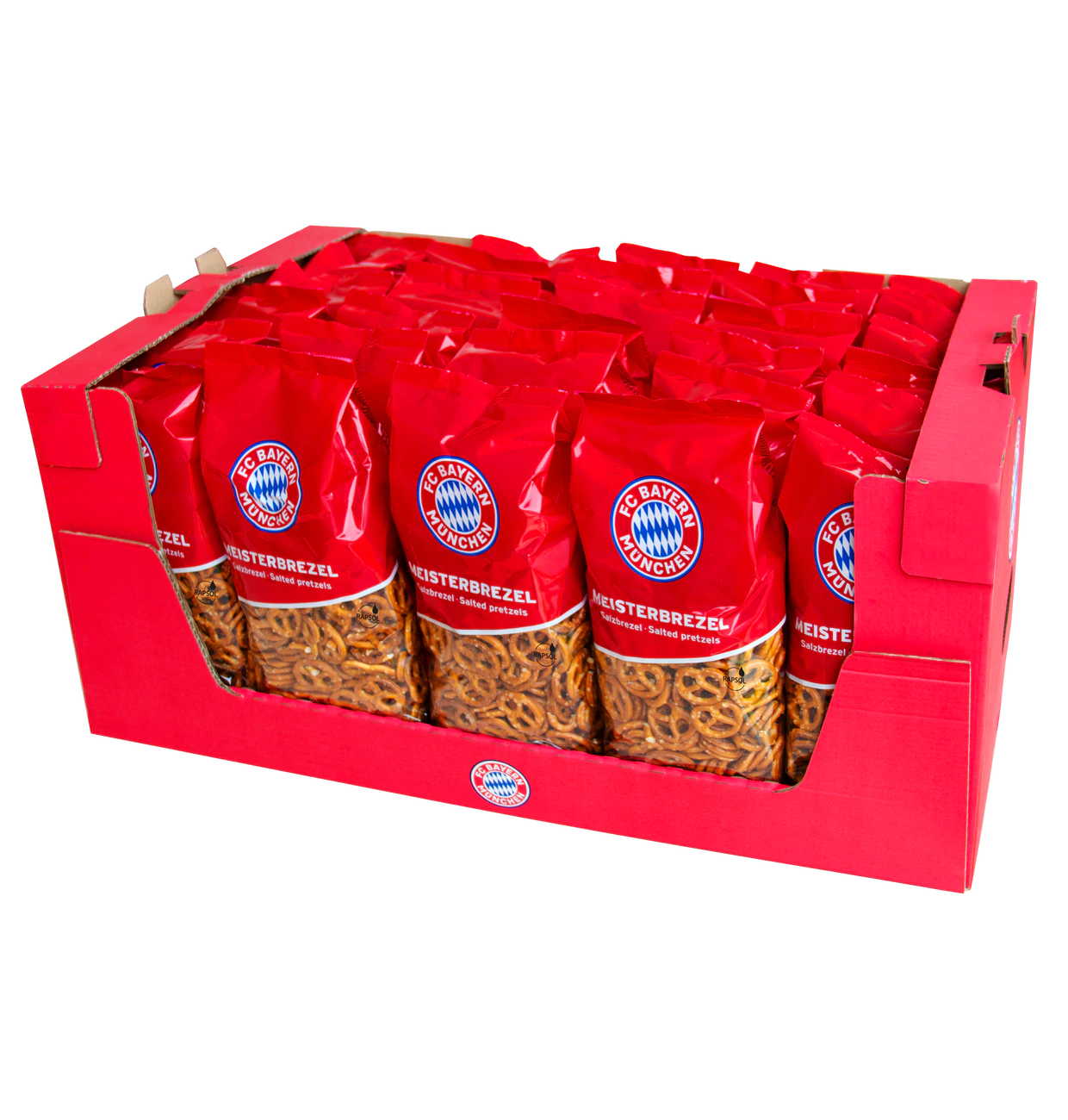 FC Bayern München Mini Brezel Salzbrezel - Laugengebäck 300g - Meisterbrezeln