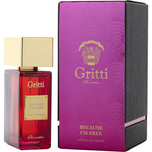 GRITTI FRAGANCES Because I'm Free Extrait De Parfum 100 ml EdP Spray Parfüm