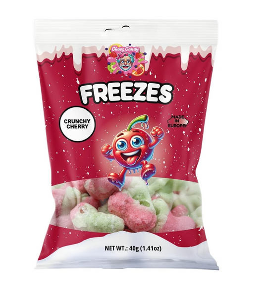 Chaos Candy - Freezes - Crunchy Cherries 40g