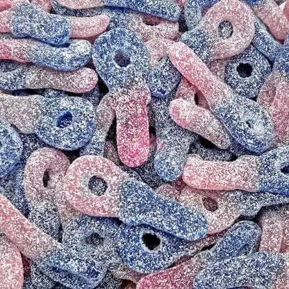 Frisia Vegane saure Bubblegum Fruchtgummi Schnuller 1 Kg