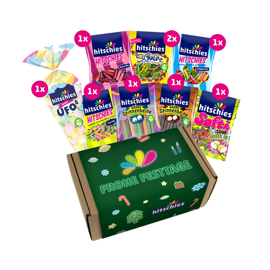 hitschies Frohe Festtage Box 1080g
