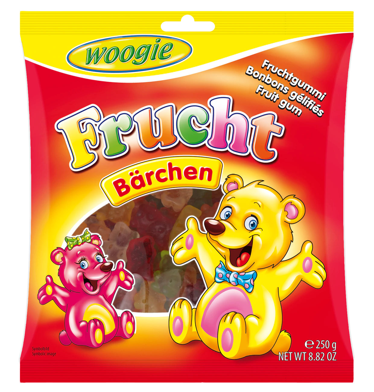 Woogie Fruchtgummi Bären 250g Echte Klassiker
