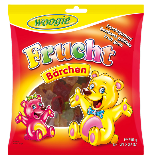Woogie Fruchtgummi Bären 250g Echte Klassiker