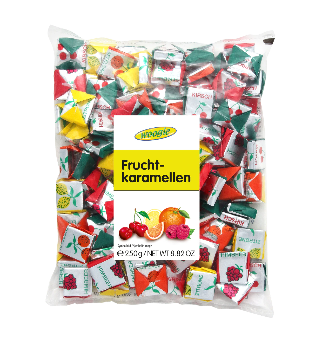 Woogie Fruchtkaramellen 250g