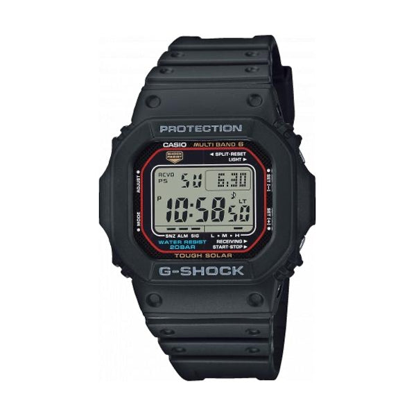 CASIO COLLECTION & VINTAGE CASIO G-SHOCK Mod. THE ORIGIN - SOLAR ATOMIC RADIO CONTROLLED - BLACK – Detailansicht