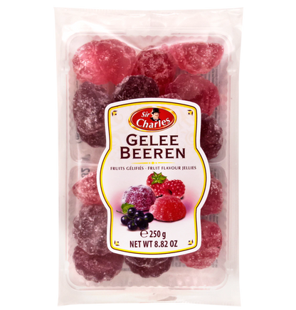 Gezuckertes Gelee mit Beerengeschmack 250g
