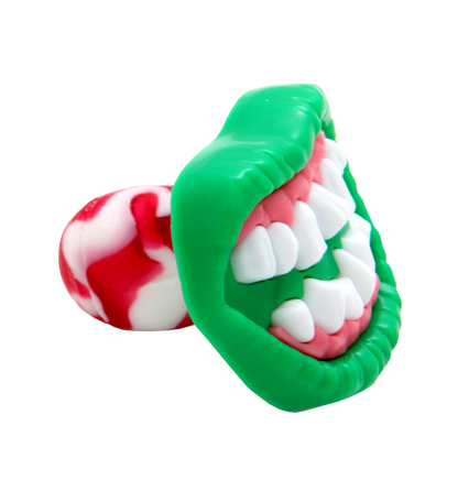 Gruselgebiss Lollipop Lollie in Gebissform 15g
