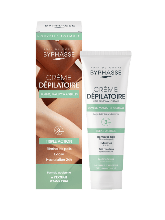 BYPHASSE BYPHASSE Crema Depilatoria Aloe Vera 125 ml Haarentfernungscreme Kosmetik