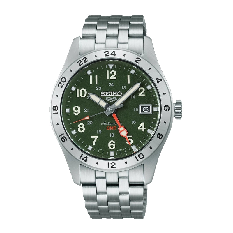 SEIKO 5 Mod. SPORTS FIELD GMT - GREEN