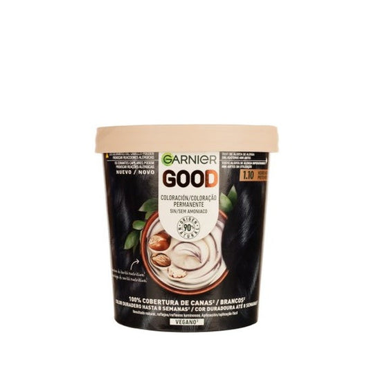 Garnier Good Coloración Permanente 1,10-Negro 217ml