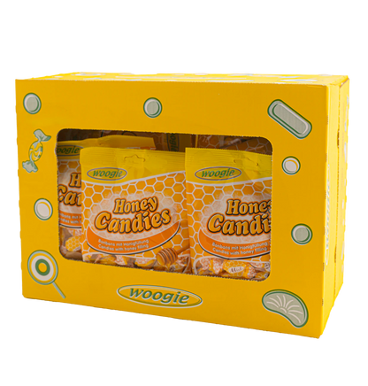 Woogie Honey Candies - Bonbons mit Honigfüllung 150g