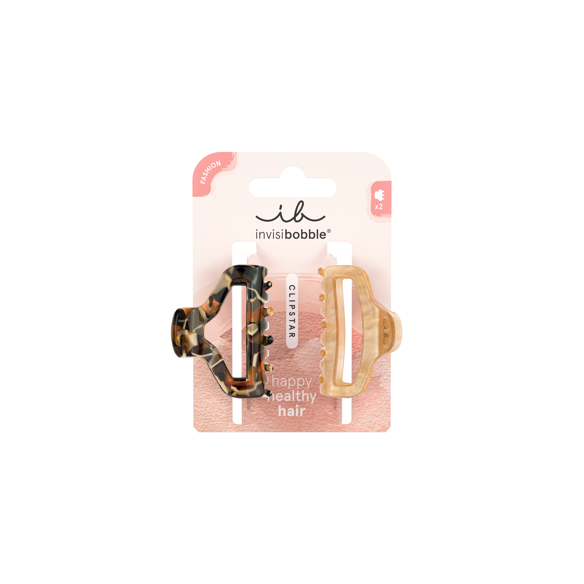 INVISIBOBBLE INVISIBOBBLE Clipstar M Haarklammer Golden Roar 2 Stück Kosmetik