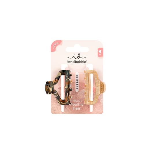 INVISIBOBBLE INVISIBOBBLE Clipstar M Haarklammer Golden Roar 2 Stück Kosmetik