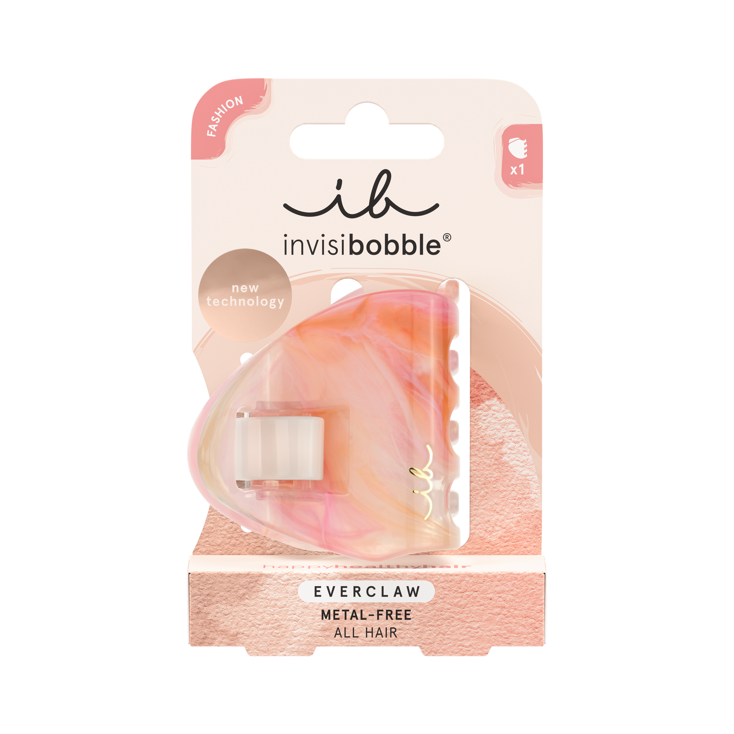 INVISIBOBBLE INVISIBOBBLE Everclaw M Haargummi Pink Blossom 1 Stück Kosmetik