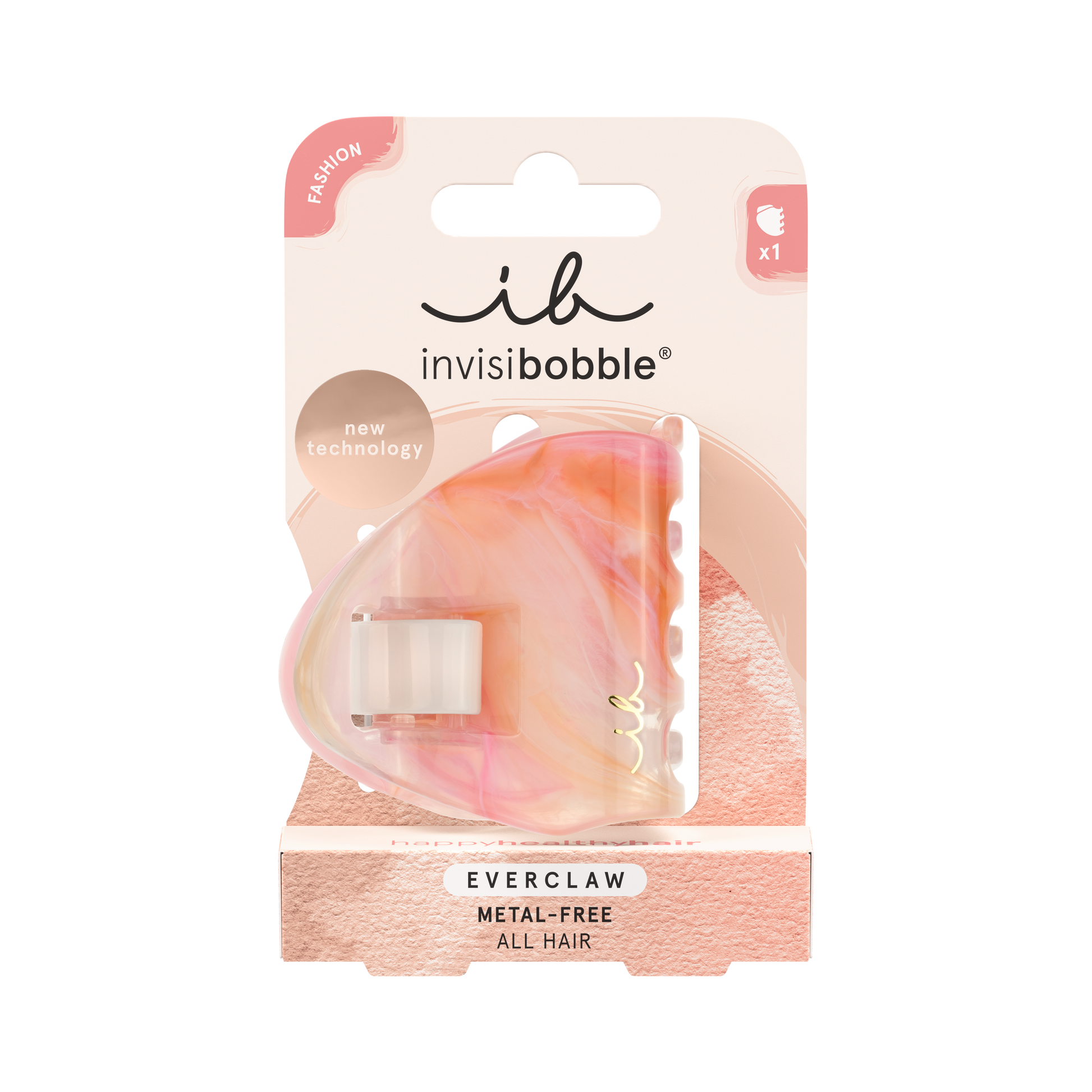 INVISIBOBBLE INVISIBOBBLE Everclaw M Haargummi Pink Blossom 1 Stück Kosmetik