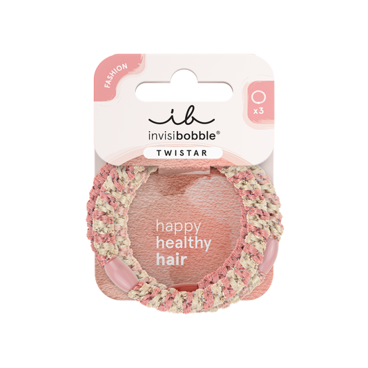 INVISIBOBBLE INVISIBOBBLE Twistar Blush Haargummis 3 Stück Rouge