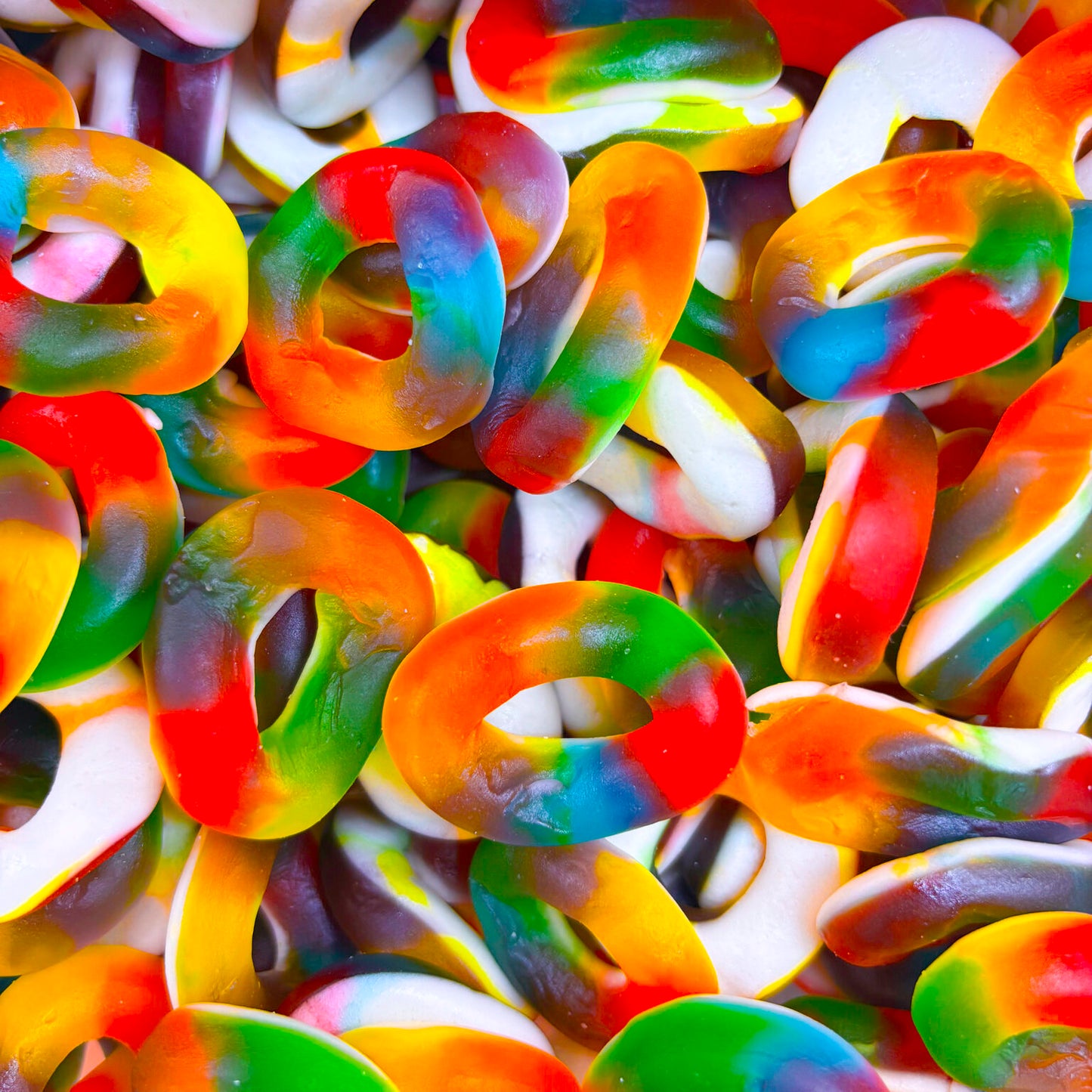 Dulceplus Jelly Rainbow Rings 1 Kg