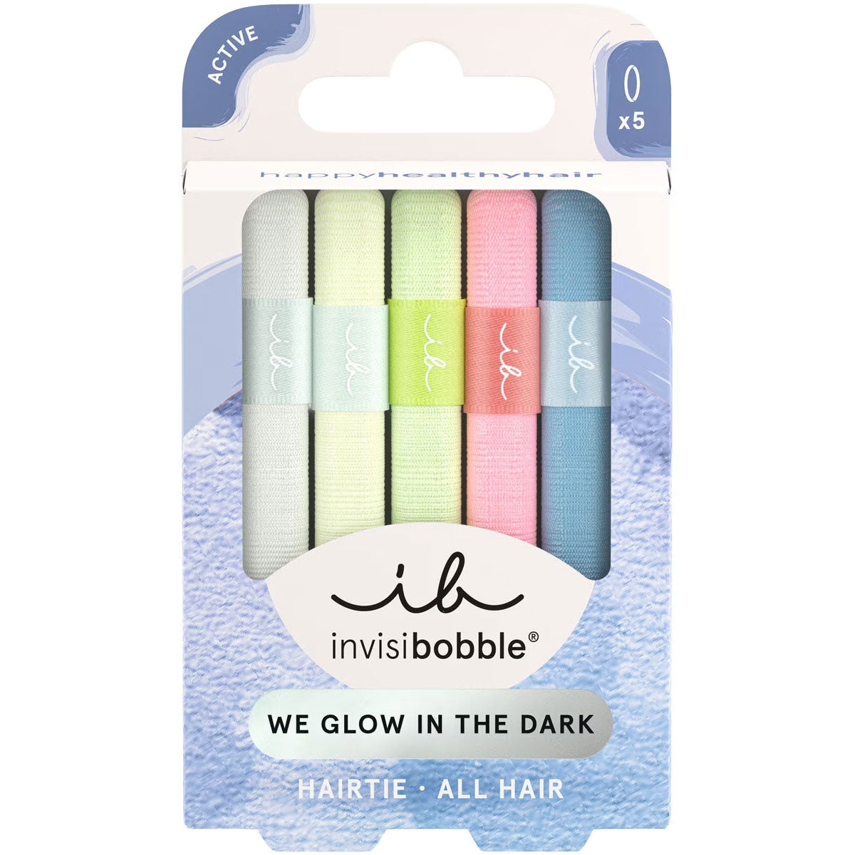 INVISIBOBBLE INVISIBOBBLE Haargummi Glow In The Dark 5 Stück transparent leuchtend Haarpflege