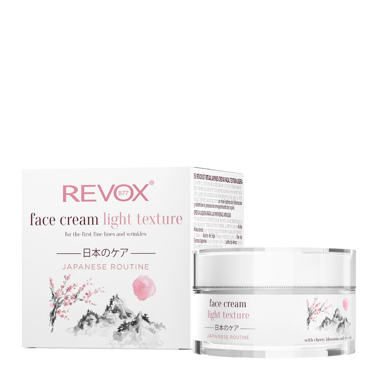 REVOX Japanese Ritual Gesichtscreme leichte Textur 50 ml