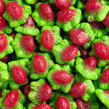 Dulceplus Jelly Strawberry Fruchtgummi Erdbeeren 1 Kg