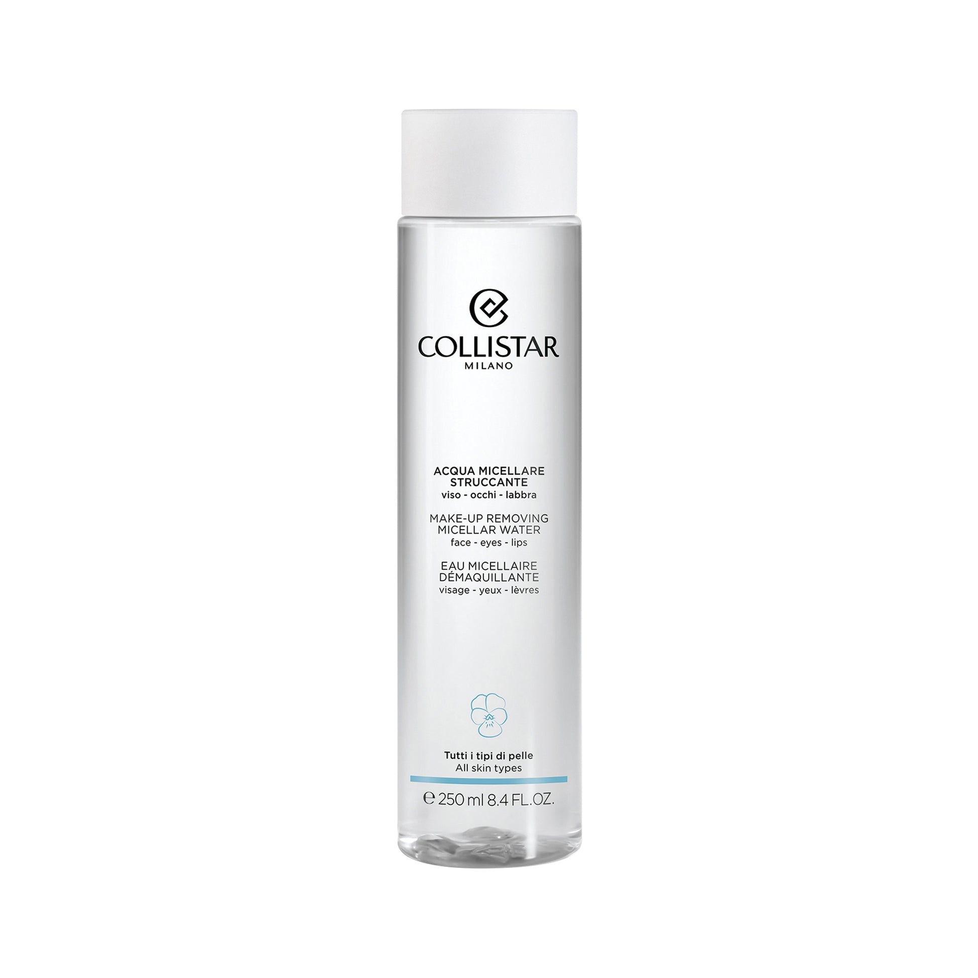 COLLISTAR Agua Micelar Desmaquillante Mizellenwasser 250 ml Reinigungslösung