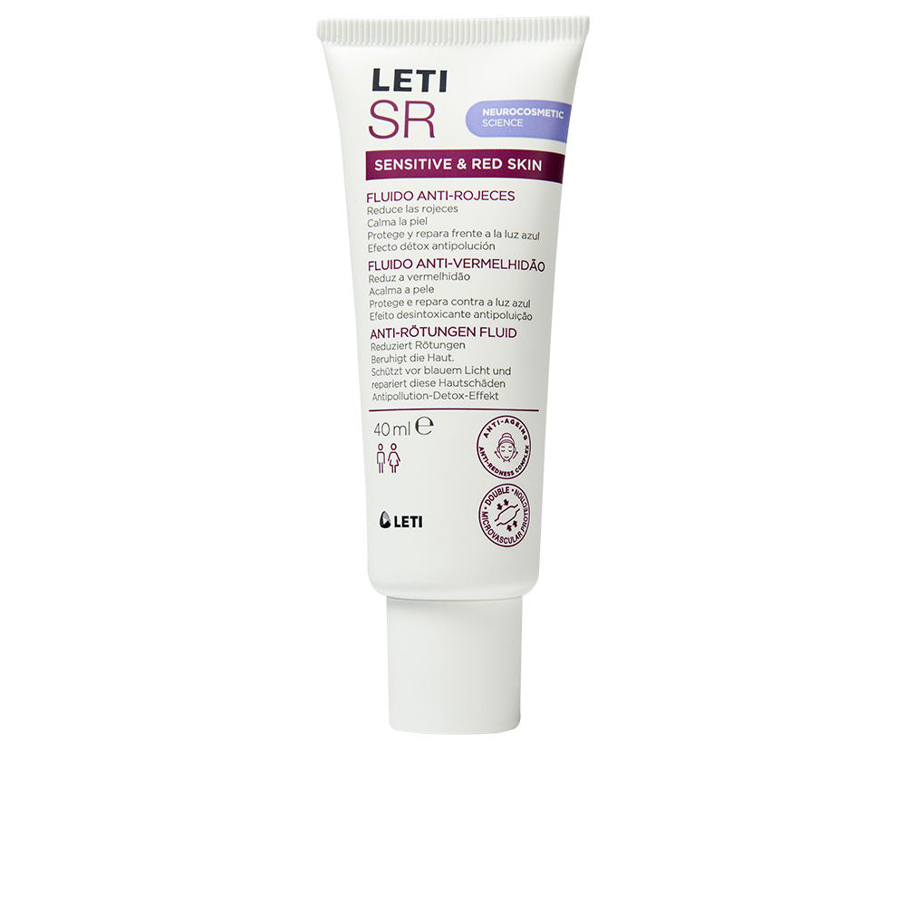 LETISR SENSITIVE &amp; RED SKIN anti-redness fluid 40 ml