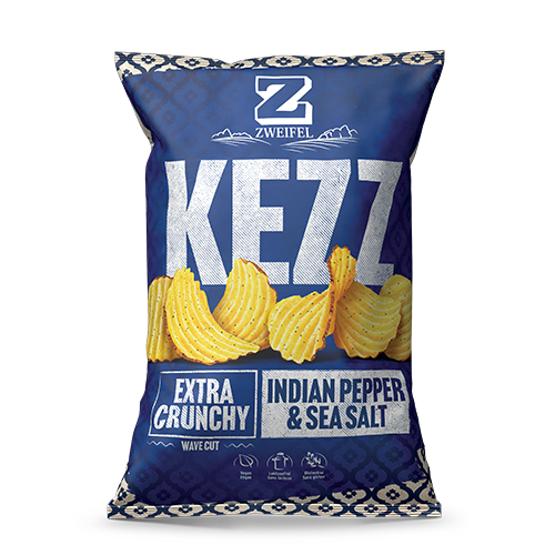 Zweifel KEZZ Extra Crunchy Chips Indian Pepper & Sea Salt