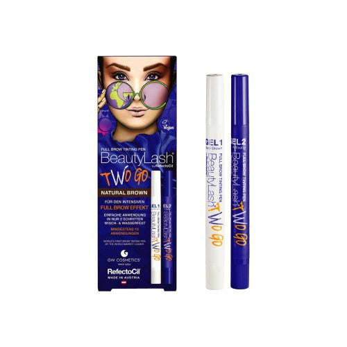 REFECTOCIL REFECTOCIL Beauty Lash Two Go Augenbrauenfarbe Black Brown 2 Stück Haarfarbe