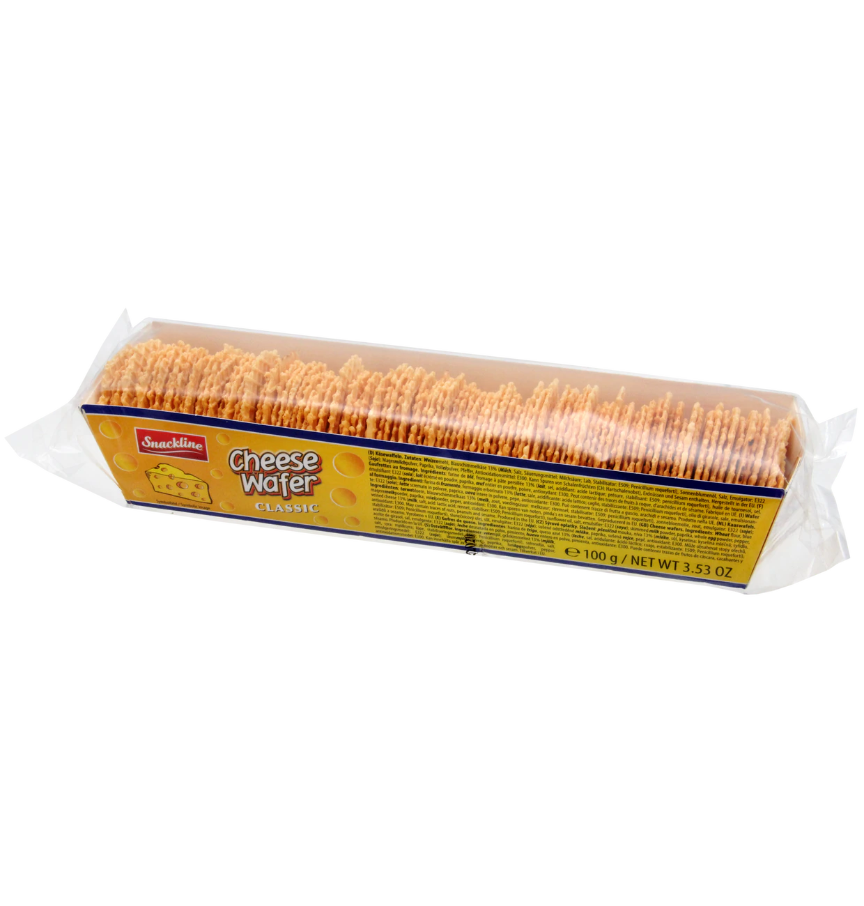 Käsewaffeln Classic 100g Hauchdünn. Knusprig und Würzig