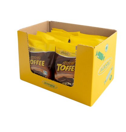 Woogie Karamell Toffee mit Schokolade 175g