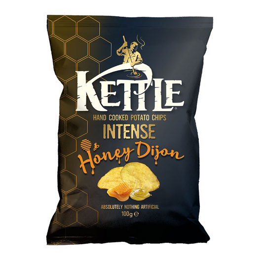 Kettle Hand cooked Chips Intense Honey Dijon 100g