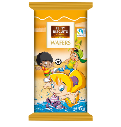 Waffeln mit Kakaocremefüllung 225g in verschiedenen Motiven