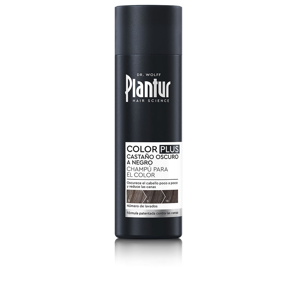 COLOR PLUS dark brown to black, color shampoo 200 ml