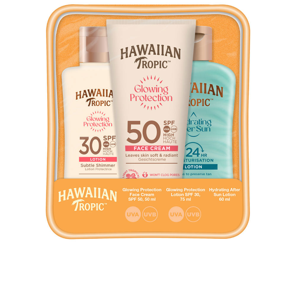 HAWAIIAN TROPICAL TOILETRY BAG 3 pc