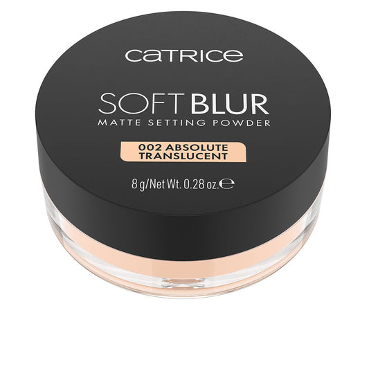 SOFT BLUR mattifying setting powder #002-Absolute Translucent 8 gr