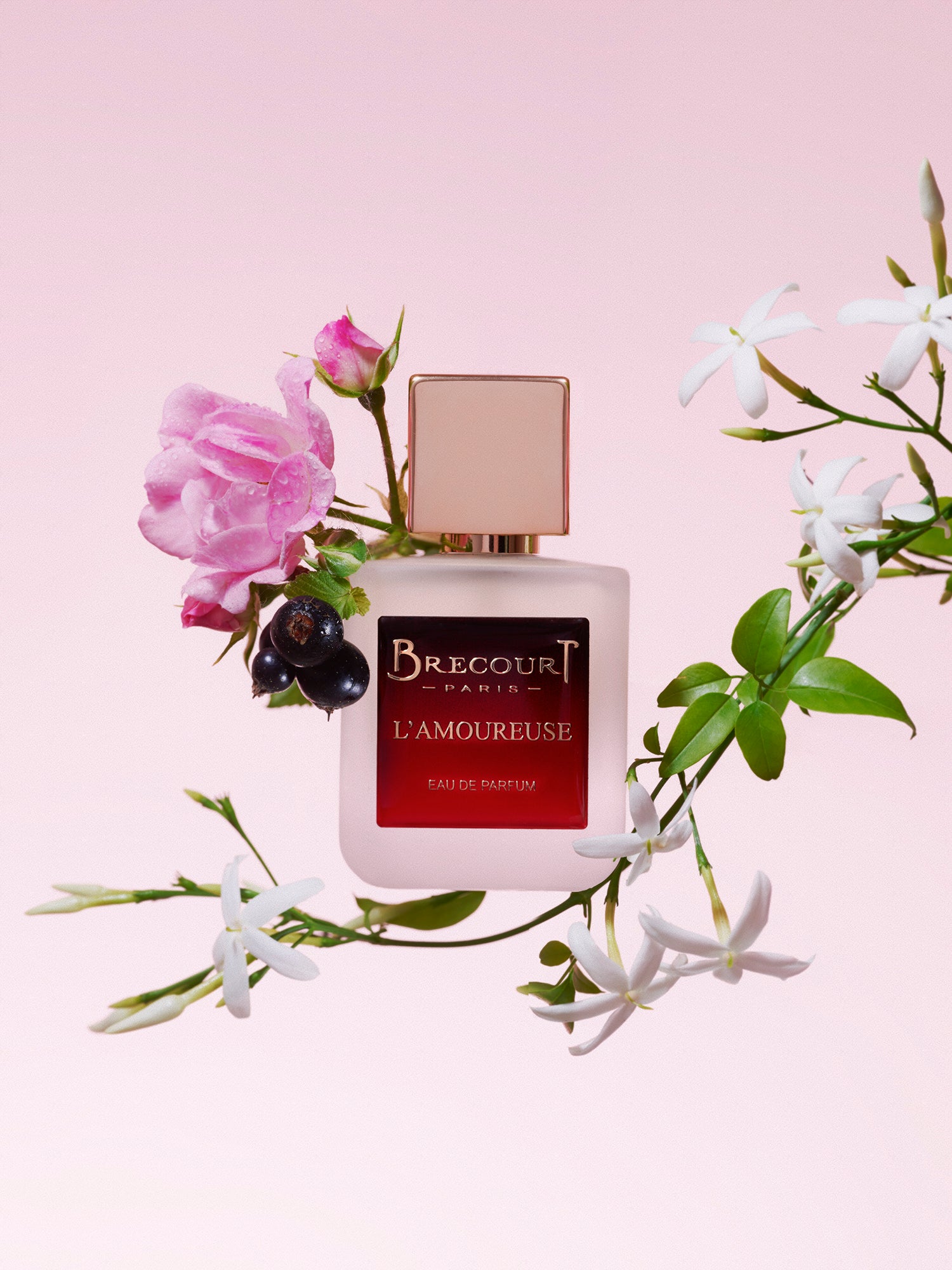 BRECOURT BRECOURT Lamoureuse Eau de Parfum 100 ml Set mit 4 x 6 ml Reisegrößen Parfüm