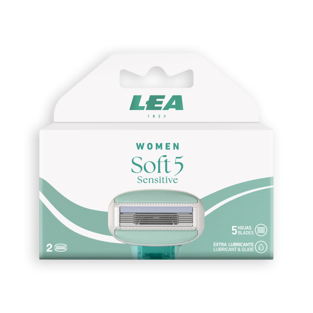 LEA LEA Women Soft 5 Ersatzklingen 2 Stück Nachfüllpackung Kosmetik
