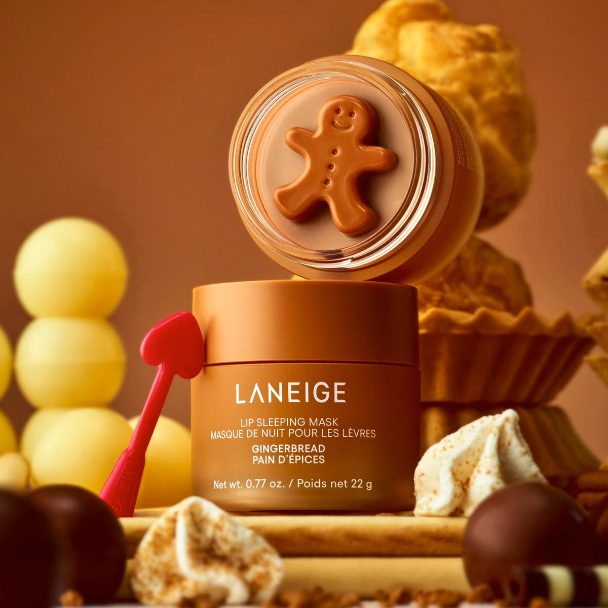 LANEIGE Lip Sleeping Mask [spider Bear] Mascarilla De Noche Labios 20 g