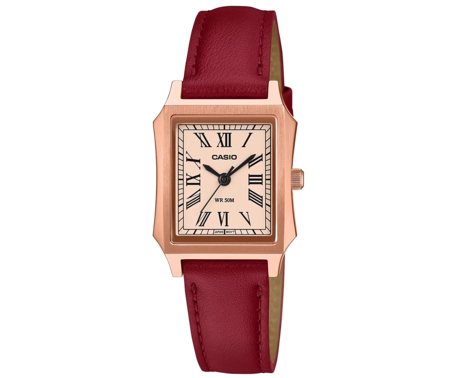 CASIO COLLECTION Mod. TANK - LEATHER, ROSE GOLD ansicht-2