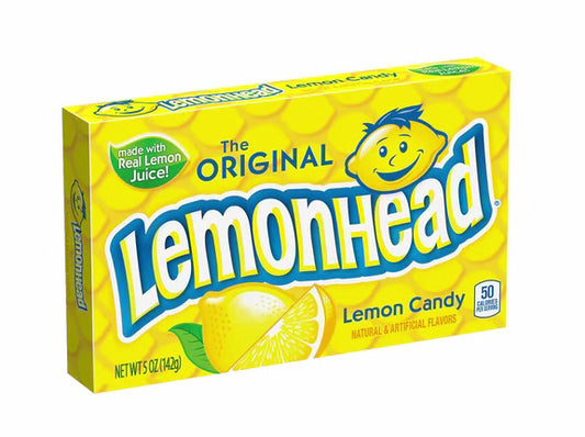 Lemonhead The Original Lemon Candy Theatre Box 142g