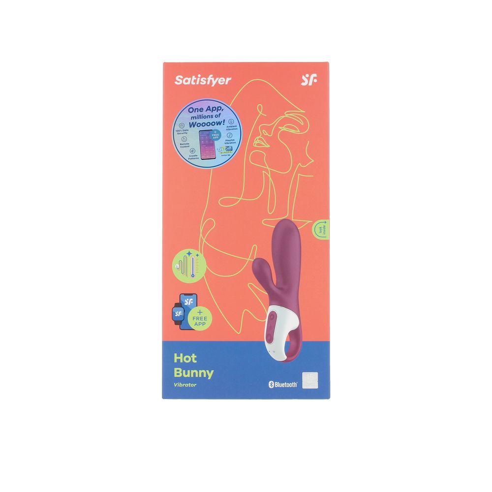 SATISFYER HOT BUNNY warming vibrator 1 unit