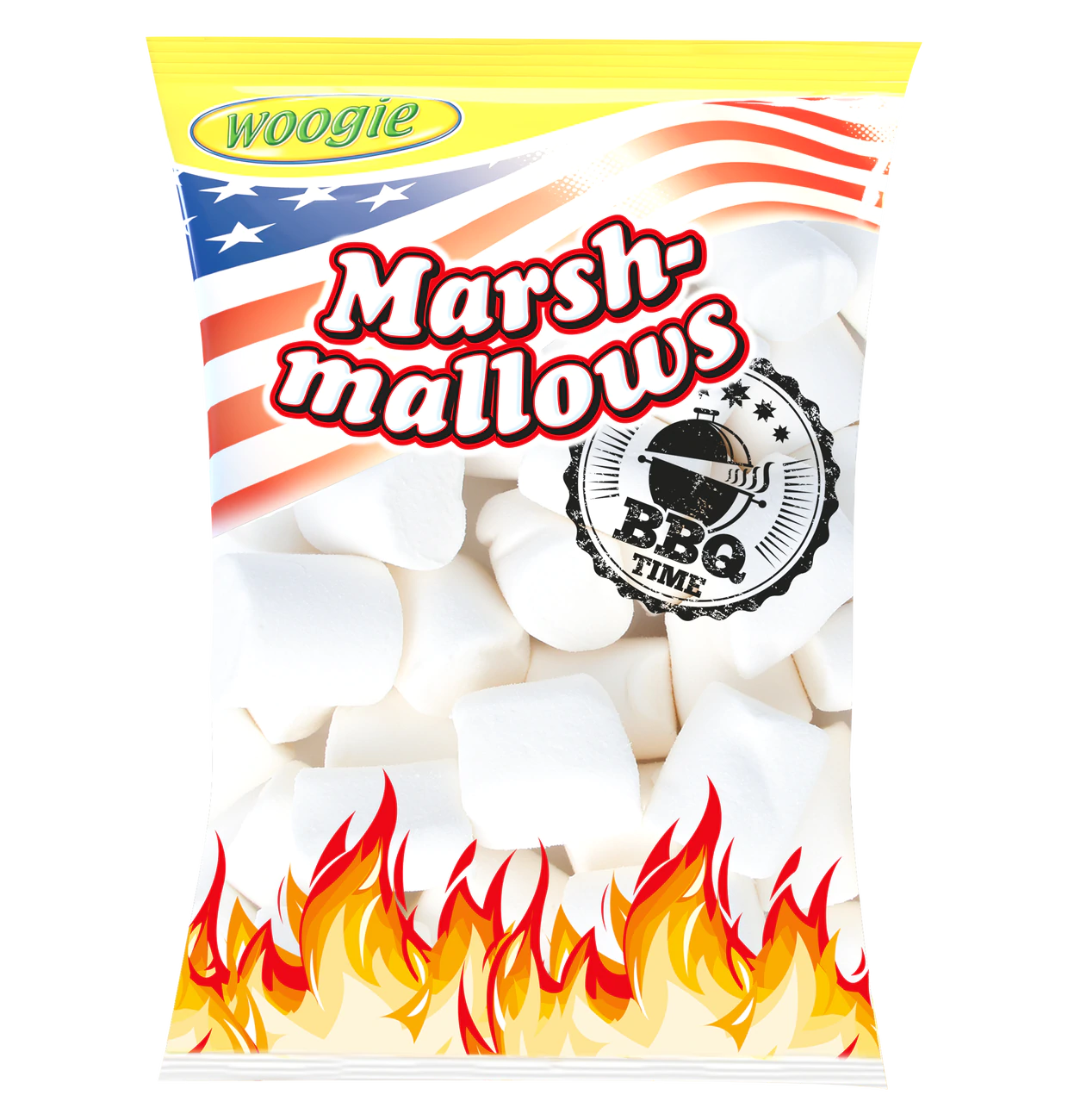 Woogie Marshmallows Barbecue 300g