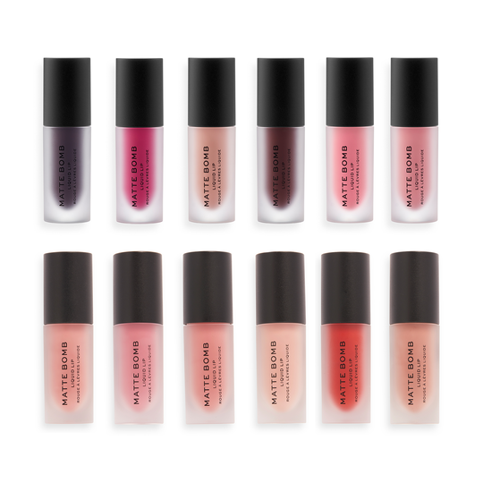 REVOLUTION MAKE UP REVOLUTION MAKE UP Matte Bomb Liquid Lip Nude Magnet 4,60 ml flüssiger Lippenstift Make-up